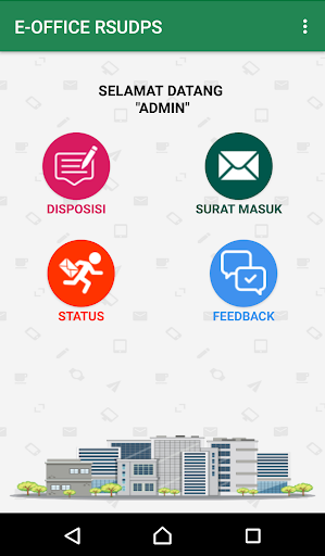 E-Office RSUDPS Screen 2