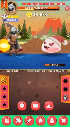 Idle Rpg Games – Hero Trainer - Screenshot 1