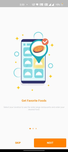 Android application Food Bag screenshort