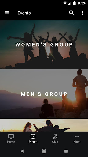 Imagine Church App Screen 2
