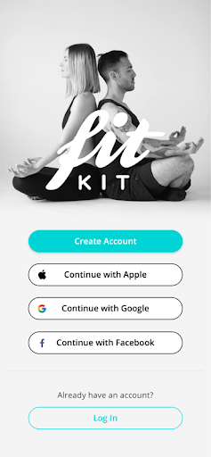 Android application Fitkit GR screenshort