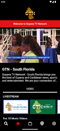 Android application Guyana TV Network screenshort