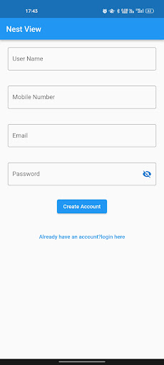 Android application NestView screenshort