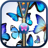 Butterfly blue Lock Screen icon
