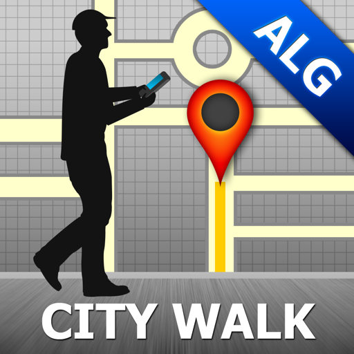 Alghero Map and Walks  Icon