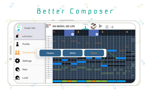 3 minutes Music Composition - musicLine