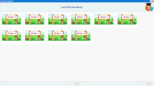 Android application LearnVita Academy for Students screenshort