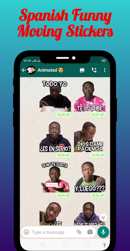 Funny Animated Stickers Khaby Screen 3