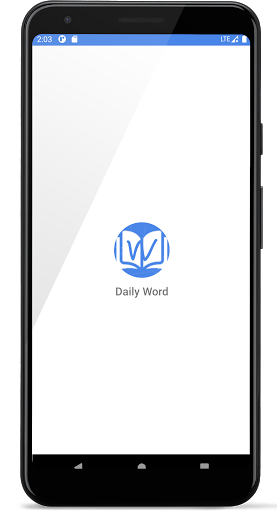 Android application Daily Word :English Vocabulary screenshort