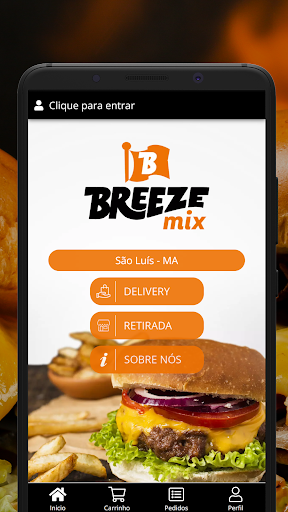 Android application Breeze Burger screenshort