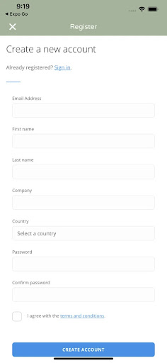 Android application Pan Chemicals screenshort