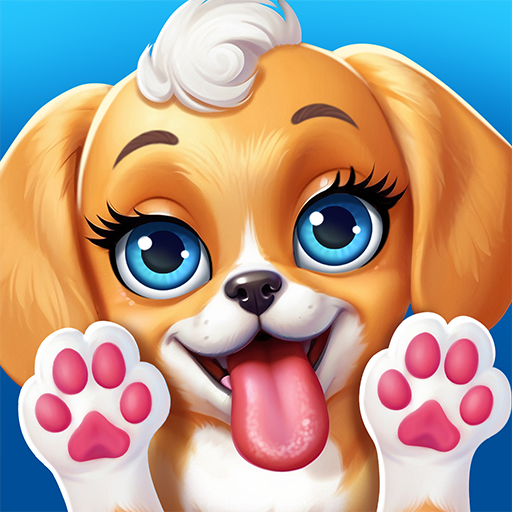 Puppy Daycare Salon Games Logo