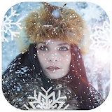 Snow Effect on Photo icon
