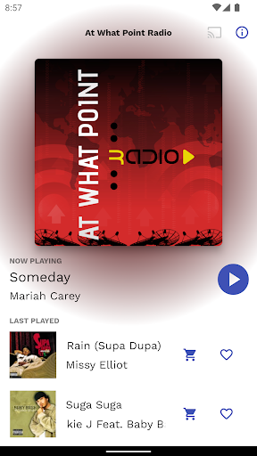 Android application At What Point Radio screenshort