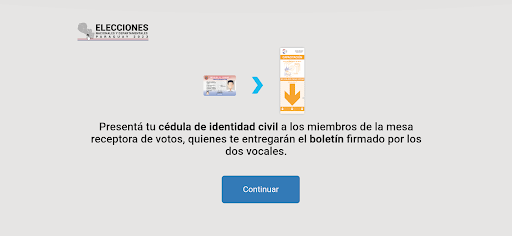 Simulador MV - Paraguay 2022 Screen 2