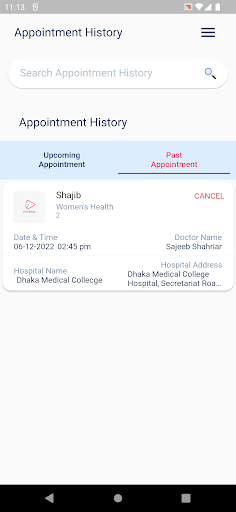 Android application Docexal Doctor screenshort