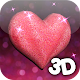 3D Glitter Heart LWP