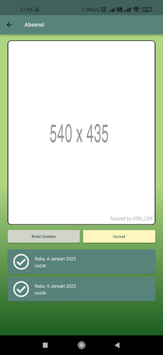 Absensi Mobile Screen 3