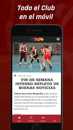Android application Liceo Monjardín screenshort