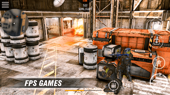 Call of modern FPS: war commando FPS Game v2.2 MOD 6