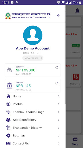 Shine Mobile App Screen 3