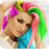 رنگ مو + فرمول ترکیب رنگ مو hair color icon