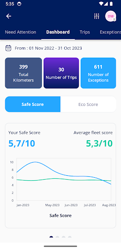 MooveDriver Screen 3