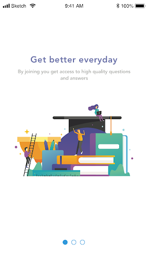 Android application Computer Delivered IELTS screenshort
