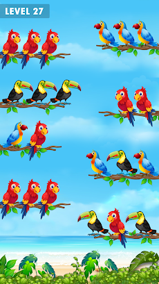 鳥の並べ替えパズル - 鳥のゲームのおすすめ画像4