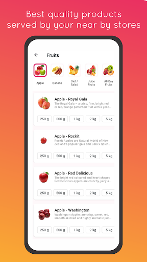 nearBy: Meet Your Daily Needs Screen 2