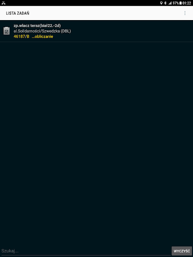 Android application AMS Klejenia screenshort