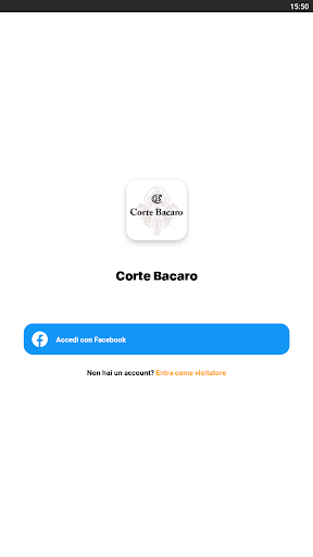Android application Corte Bacaro screenshort