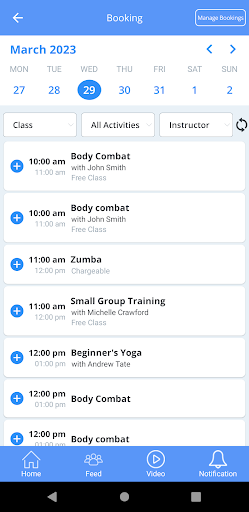 Inspired Fitness Club Screenshot