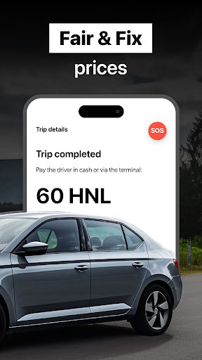 InstaRide: Taxi HN Screen 2