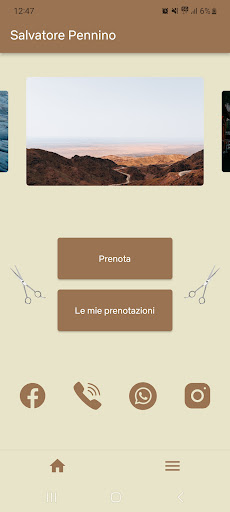 Pennino Barber Screen 2