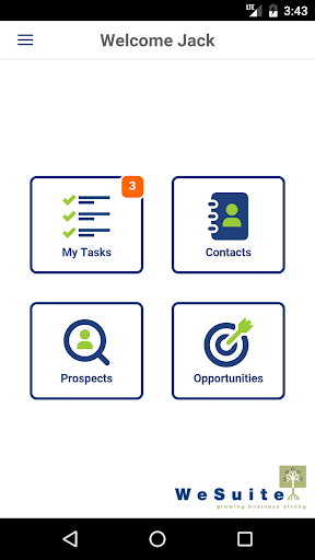 Android application WeSuite Go! screenshort