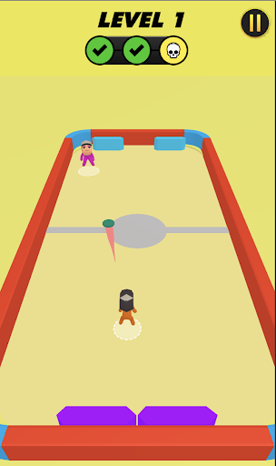 Android application Disc Duel: Throw & Hit Battle screenshort