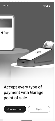 Android application Garage screenshort