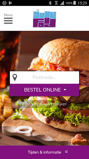 Android application Junkfood Groningen screenshort