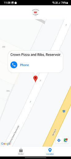 Crown Pizza and Ribs Screen 3