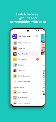 Android application Forj Community screenshort