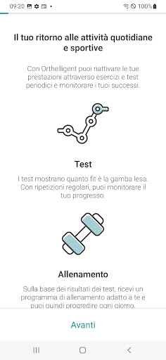 Anteprima dell'app