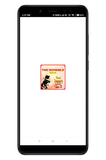 Android application The Invisible Man Summary screenshort