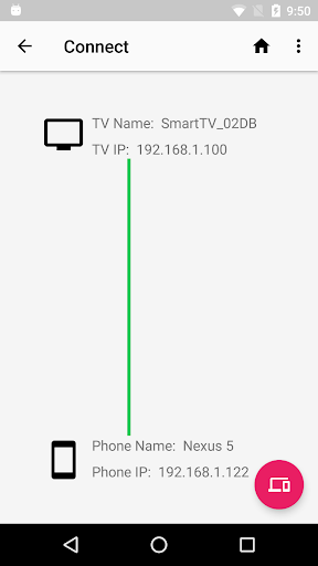 Android application MultiScreen screenshort
