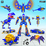 Cover Image of Download Dino Robot Car Transforms Game 1.1.8 APK