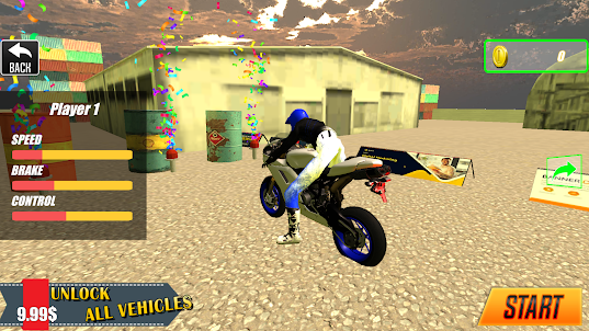 Motorcycle Race Offroad 3D