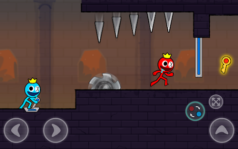 Red and Blue Stickman 2 MOD APK (Unlimited Skin, Lives) 23