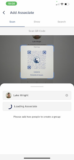 Associate App Screen 3