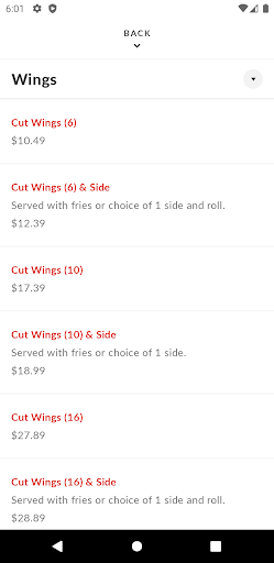 Nothin But Wings Screen 3