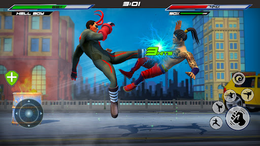 Karate Fighter: Kombat Games Screen 3
